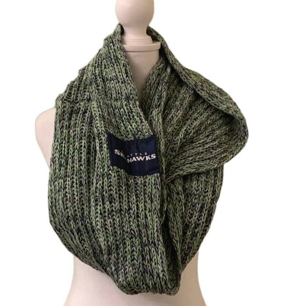 Forever Collectibles Seattle Seahawks Green Infinity Scarf, 90" x 11"